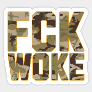 anti woke Sticker